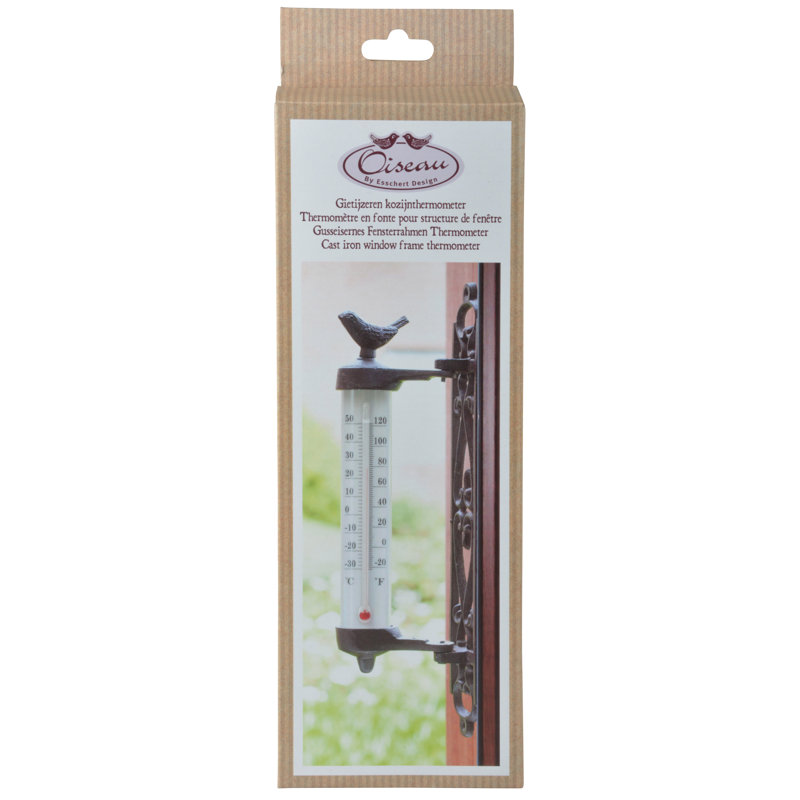 Verna Bird Wall Therometer Gift Set