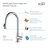 KIBI Napa Pull Down Kitchen Faucet-41659815-48024391