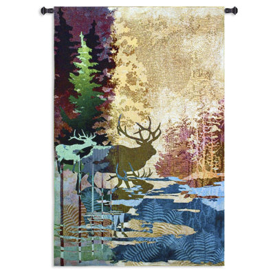 Abstract Cotton Tapestry