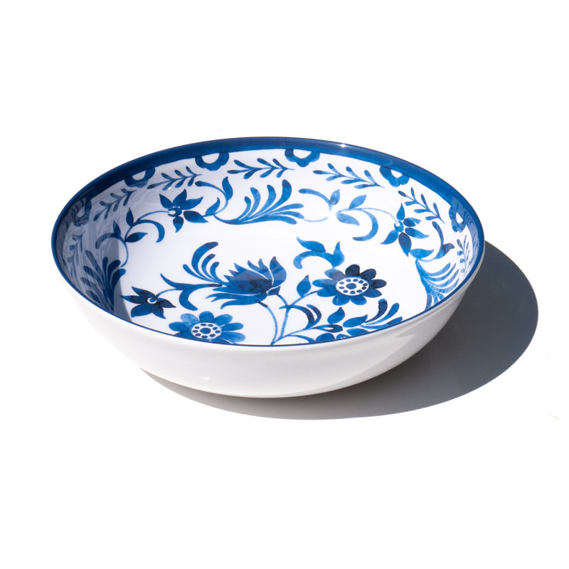 Bol de service en mélamine - bleu - 11,9 po Medallion