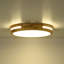 Plafonnier encastré rond Nordic Dimmable