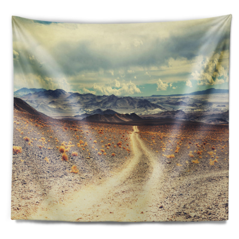 Polyester Tapestry, 78" H x 92" W