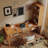 Brown Rectangular Solid Wood writing desk-118231086