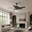Ventilateur de plafond 52 "/ 62" / 72 "en cristal Fandelier avec lumières et télécommande-324104226-323636105