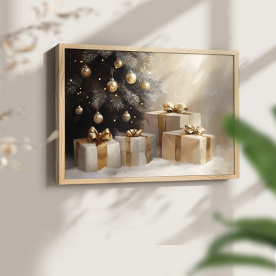 Chirstmas Art-CMLXIV -Framed Print - Restickable