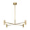 Sean Lavin Ponte 8-light Large Chandelier in Nightshade Black with Nightshade Black shades