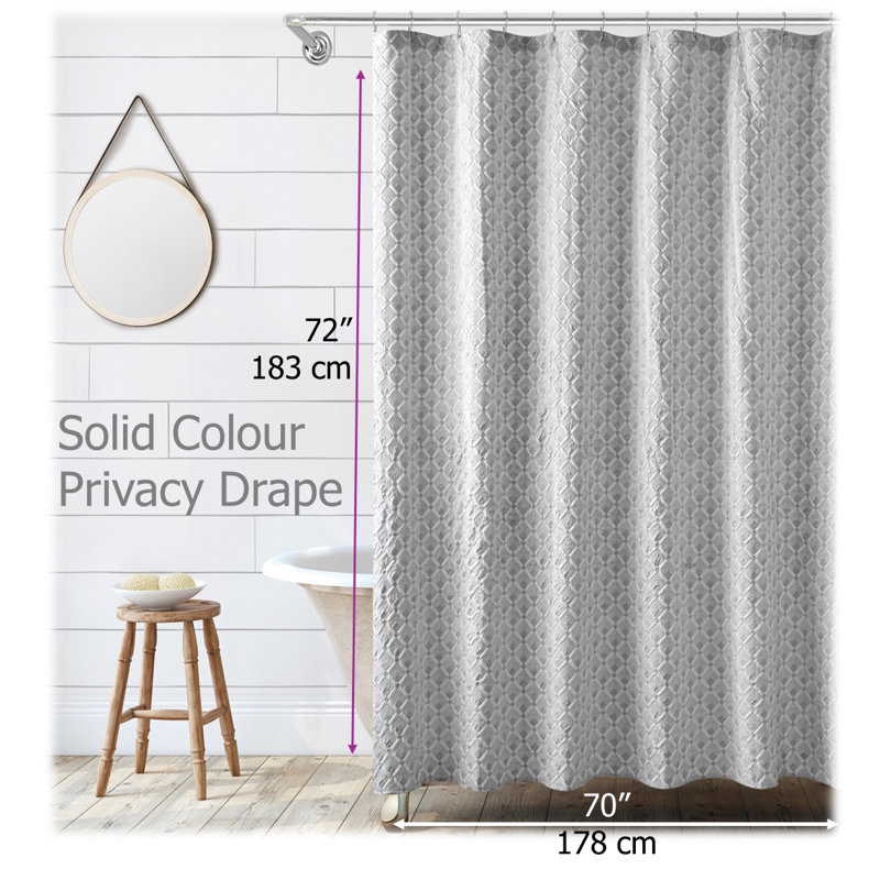 Rhonin Polyester Shower Curtain