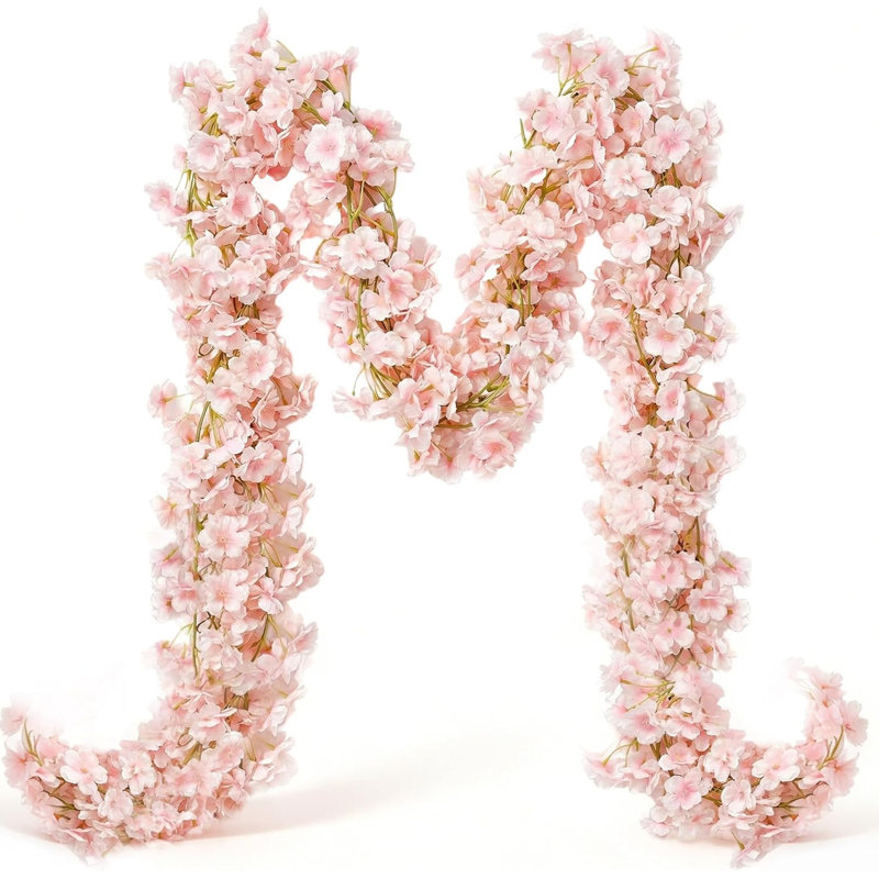 Guirlande de fleurs de cerisier artificielles 10PCS 59FT