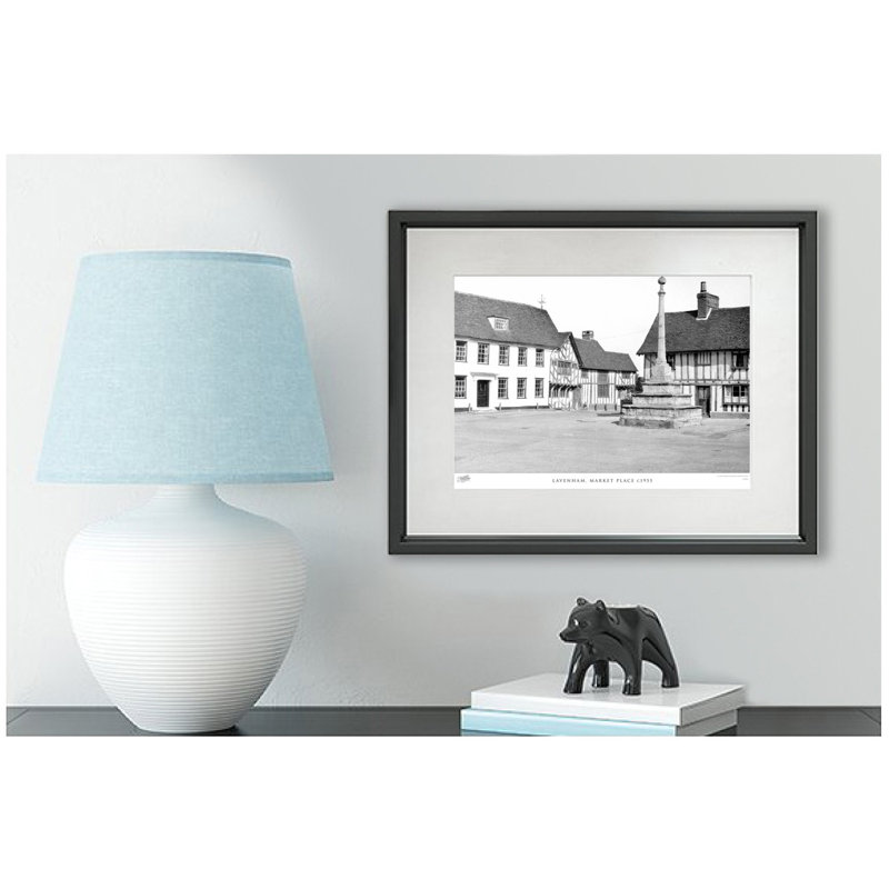 Lavenham, Market Place C1955 by Francis Frith - Single Picture Frame Print, 28cm H x 36cm W x 2.3cm D
