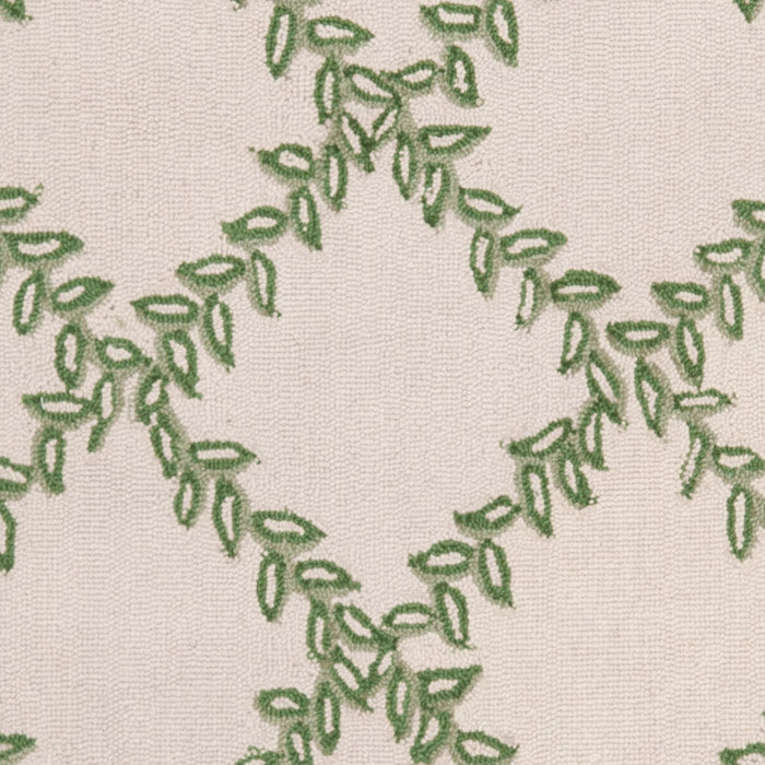 Jonsson Hand Hooked Wool Pile Geometric Rug