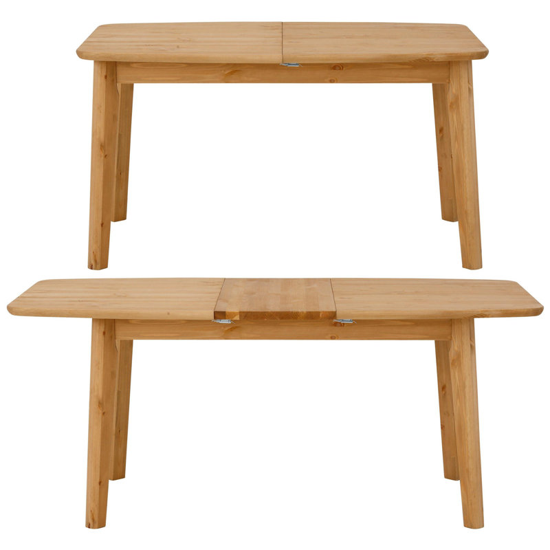 Swissvale Pine Solid Wood Dining Table, Natural