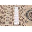 Tapis gris clair / brun foncé en laine noué à la main de conception unique nouvel âge 7 pi 10 po x 10 pi 0 po Myla