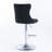 Swivel Velvet Barstools with Adjusatble Seat Height-1880070283-1880070258
