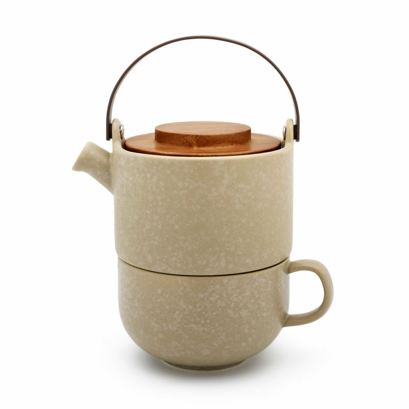 Bredemeijer 500ml Teapot Set, Grey