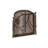 Rustic Lodge Flush Mounted Sconce