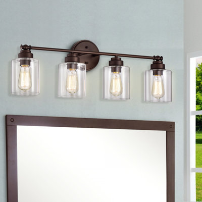 Éclairage pour salle de bain 4 lumières Dorn