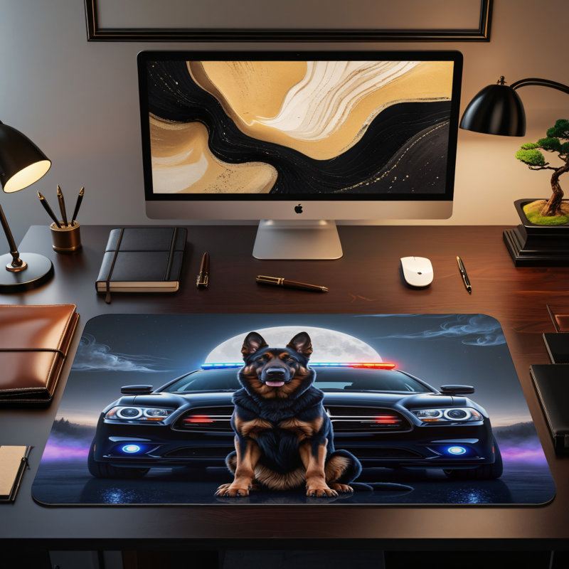 Polyester Desk Pad, 23.6x13.8