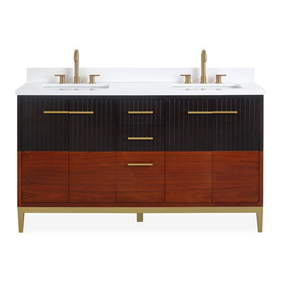 Ensemble de meuble-lavabo moderne 60 po Beatrice