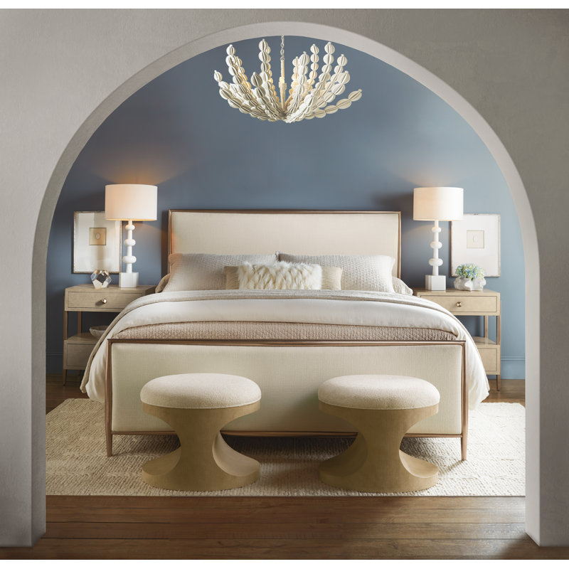 Westwood Upholstered Metal Bed, King