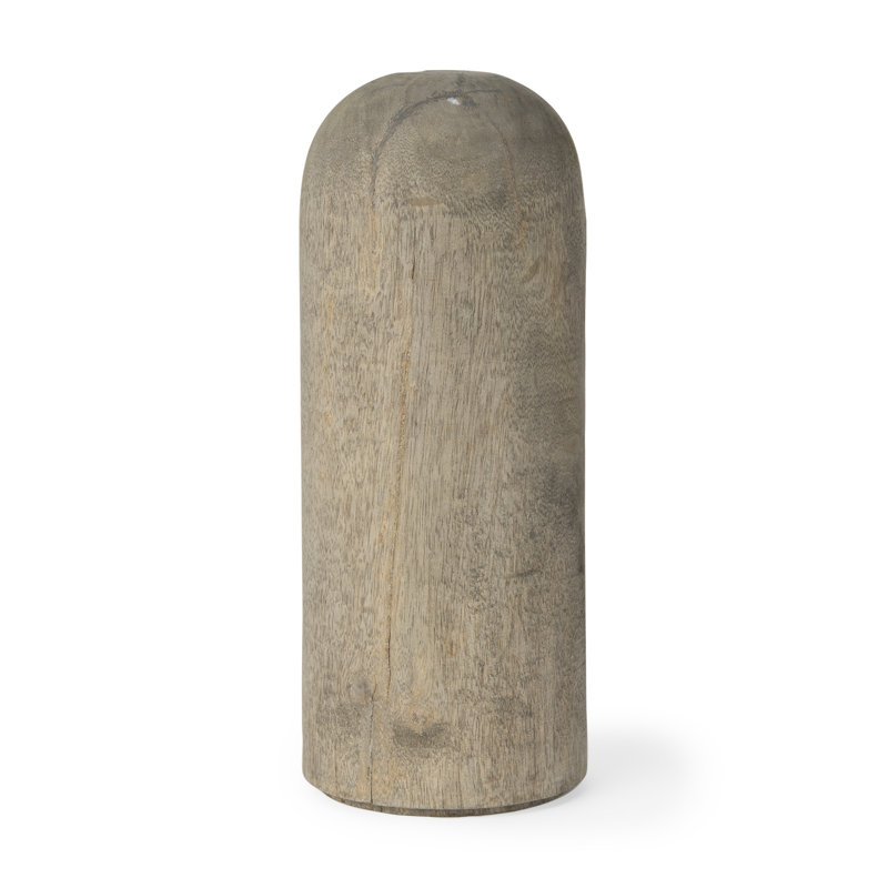 Objet décoratif Ashburn, H 14 po x l 6 po x P 6 po, gris