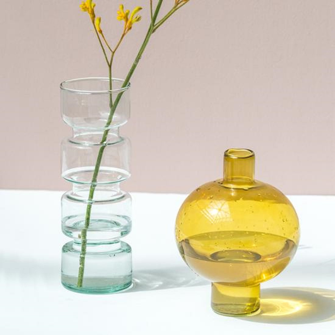 Tramore Recycled Glass Table Vase