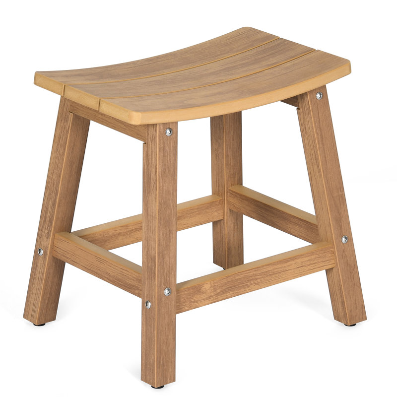 Banc de douche Makira 17,3 W, Teck