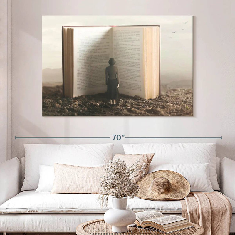 Kerner Reading Book, 34" H x 51" W