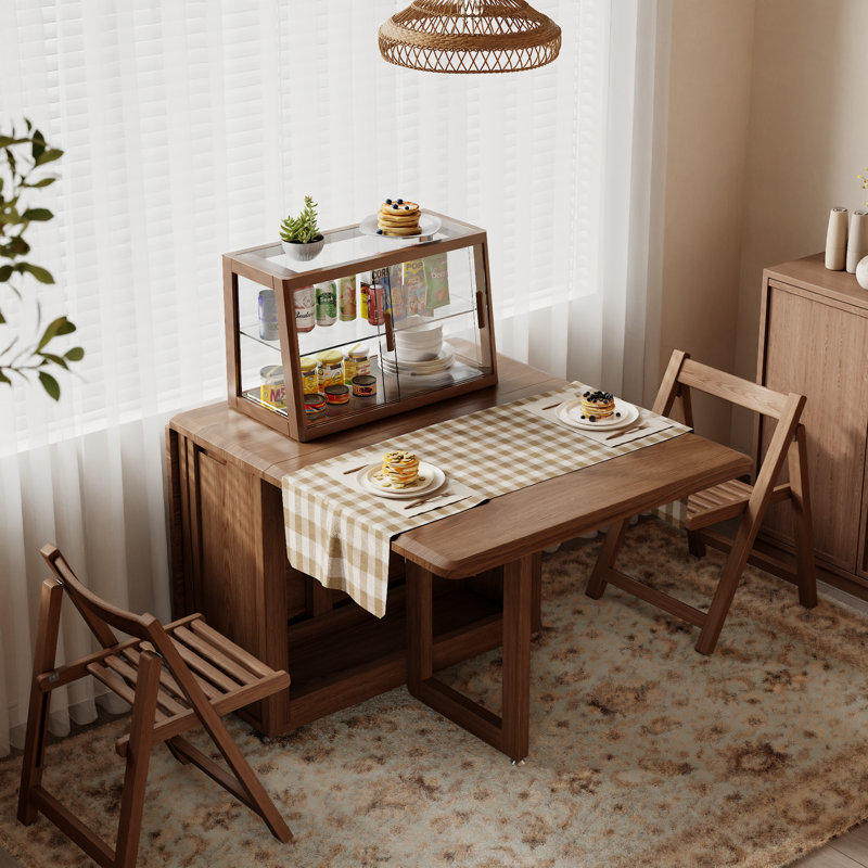 Caisse de rangement en bois massif Farmhouse, Brun