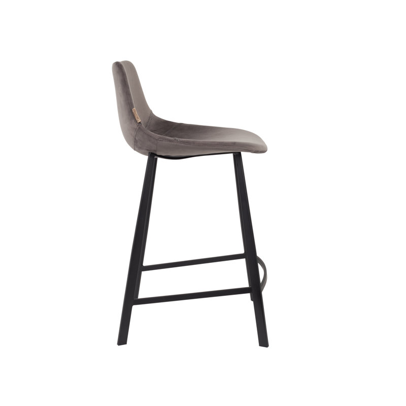 Franky Counter Stools, Counter Stool (26” Seat Height), Gray