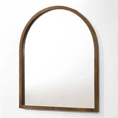 Castellanos - Miroir moderne en noyer