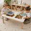 Table de jeu avec rangement pour chambre d'enfant 