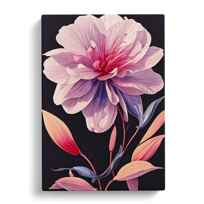 A Dreamy Flower - Wrapped Canvas, 50cm H x 35cm W x 3cm D