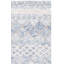 Tapis bleu / crème en laine touffeté à la main Emst-1047829695