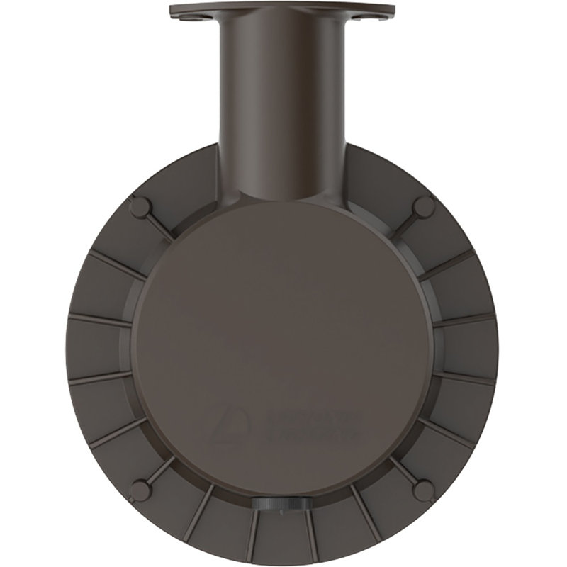 Dark Bronze Aluminum Outdoor LED Security Light with Photocell