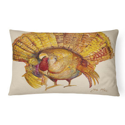 Turkey Indoor/Outdoor Throw Pillow