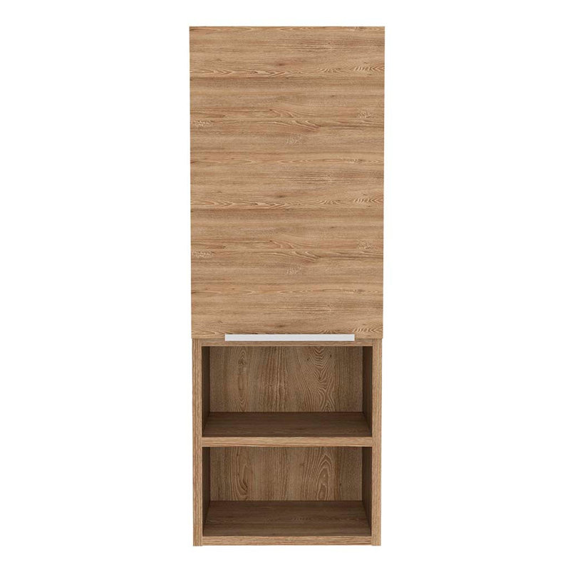 Hoddesd Freestanding Standard Linen Cabinet, Pine