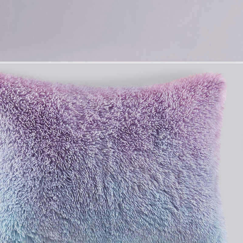 Literie , Édredon double / grand + 2 taies décoratives sta, Mauve multicolore