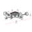 Bolivar Crystal Semi Flush Mount-1618292762