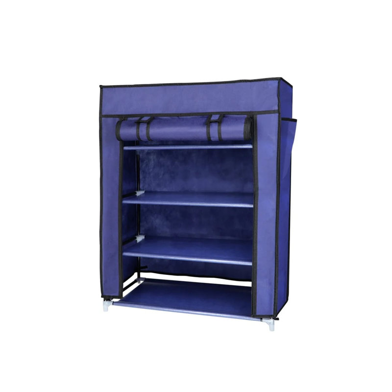 12 paires de rangement pour chaussures, Bleu