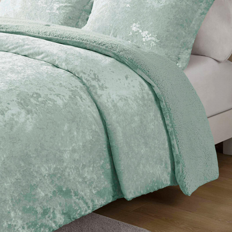 3 ensembles de literie PCSSoft, Édredon double / grand et 2 pièces supplémentai, Turquoise