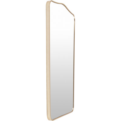Bellona Aluminum Arch Wall Mirror