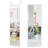 Malthe Metal Rectangle Mirror with Hooks