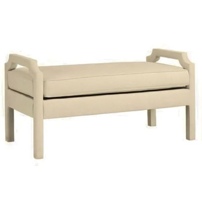 Qunef 120cm Wide Tufted Pouf Ottoman