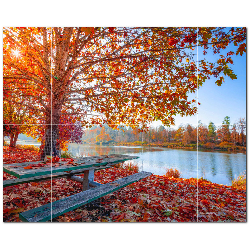 Photo d'automne 4,25 x 4,25
