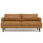 Canapé Mid-Century moderne en cuir véritable Livingston-1434067832-1434067780