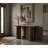 Reyli Stone Top Console Table