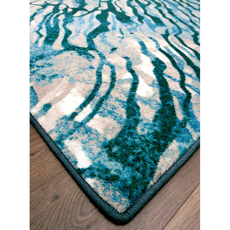 Aziz Abstract Indoor Rug, Rectangle 8' x 11'