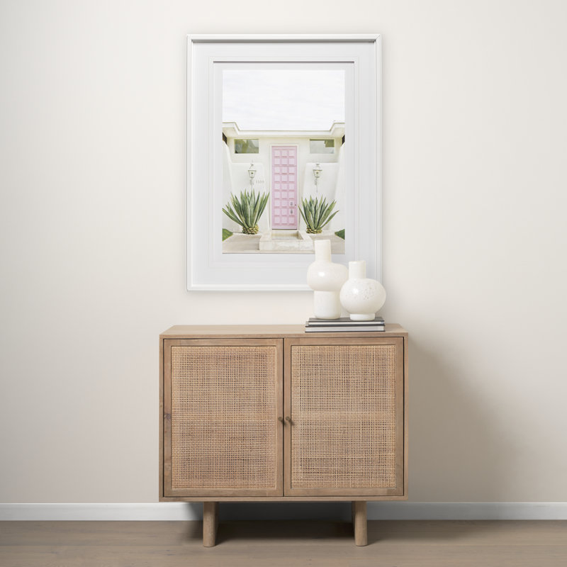 Palm Springs Villa Puerta Naranja, Tropical Pop, 31.5" H x 41.5" W