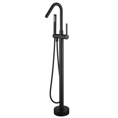 1 Handle Floor Clawfoot Tub Faucet