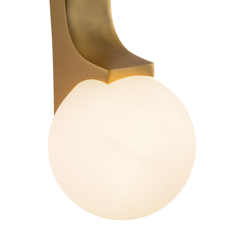 Briar 22-in Gold Wall Sconce, Brushed Gold